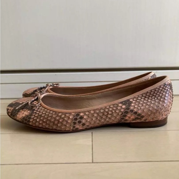 Celine Python leather ballet flats in excellent condition - Picture 4 of 5